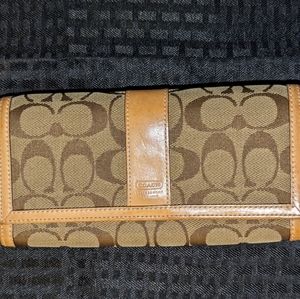 Coach Wallet and checkbook